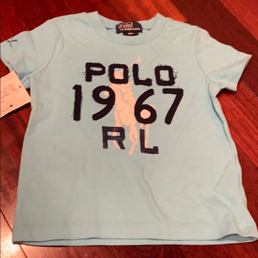 Brand new polo Ralph Lauren boy tee size 18month